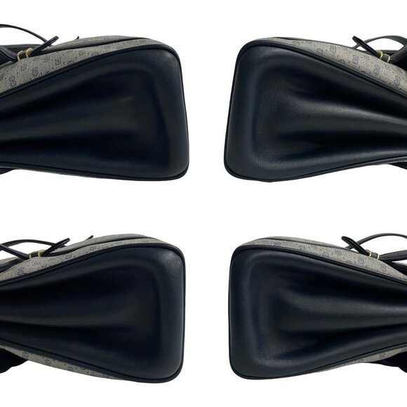 GUCCI Blue Leather Bag - Picture 7 of 9